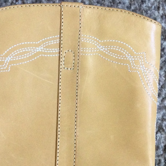 ⭐️Like New - Western Blonde Leather Boots - Picture 12 of 12